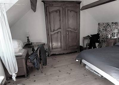 photo de la chambre rustique avant, par BH-Déco