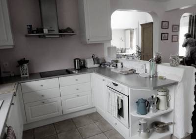 Vue de la cuisine, par BH-Déco, Agence d'Architecture intérieure et Décoration dans l'Essonne