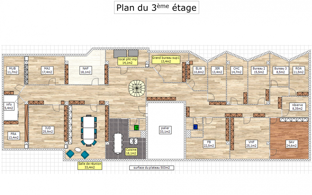 Décoration du plus grand cabinet d&rsquo;avocats de l&rsquo;Essonne