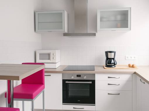 Rénovation complète d’une petite cuisine dans un appartement à Pantin