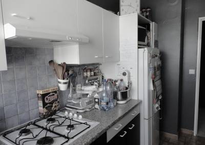 Rénovation d'une cuisine dans un appartement à Ris Orangis, AVANT